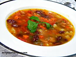 Minestroni soup